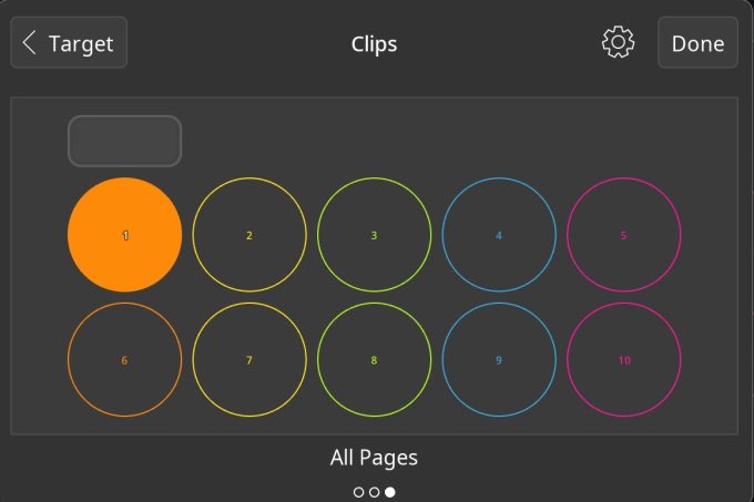 Clip browser scrolled to the All Pages view