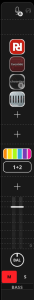 Mixer channel strip